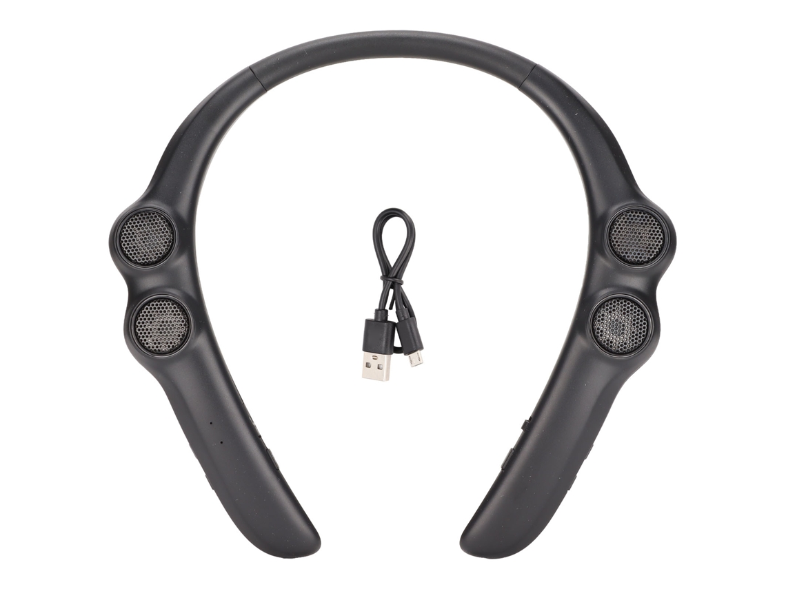 Fone De Ouvido Sem Fio De Colar Bluetooth 5.3 Com Cancelamento De Ruído E Ipx4 À Prova D'água