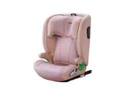 Cadeira De Auto I-size R129 Para Crianças De 3,5 A 12 Anos Com Encosto Ajustável E Proteção Lateral (rosa, Isofix)