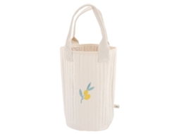 Primerox bolsa para Mamadeira de Algodão com Estampa Bordada Azeitona Portátil para Bebê