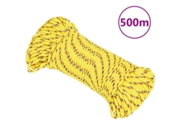 Vidaxl Corda De Barco 5 Mm 500 M Polipropileno Amarelo