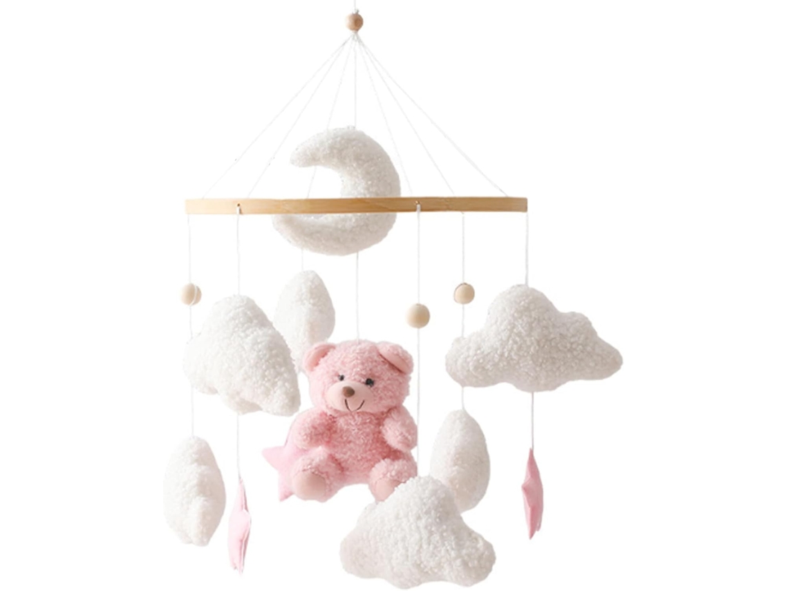 Móbile Para Berço, Móbile Para Bebê De 45 X 23 Cm Para Decoração De Berço 360°