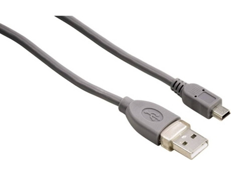 HAMA - Cabo adaptador  39661 (Cabo USB 2.0 A-Mini USB B - Macho-Macho - 0.25 cm) Cabo adaptador  39661 (Cabo USB 2.0 A-Mini USB B - Macho-Macho - 0.25 cm)