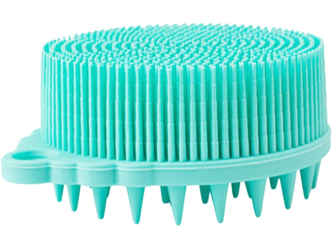 Escova De Banho Healeved Para Bebês, Escova Sensorial De Silicone Macio, Compacta E Prática Para Massagem Corporal
