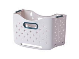 Cesta de Roupa Suja Colapsável Azul Marinho S/MARCA