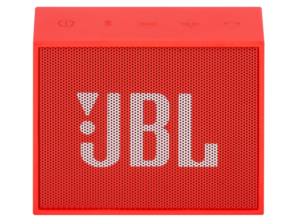 Coluna Bluetooth JBL Go (3 W - Autonomia: 5 h - Vermelho)