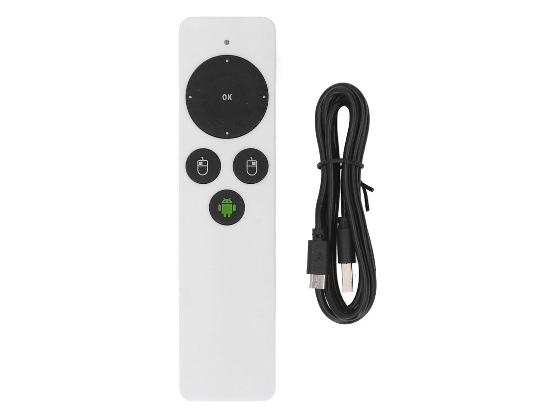 Aetheria mouse Remoto Sem Fio 2.4ghz com Giroscópio Smart para Tv Computador Win 7 Abs