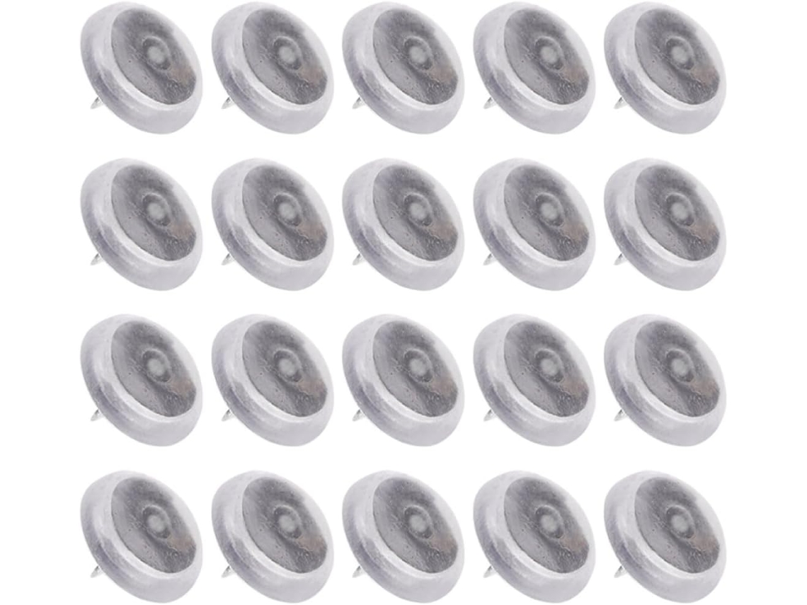 Yarnow 24-protetores De Pés Cadeira Com Pregos Planos, Silicone Transparente, Antiderrapantes E Silenciosos, Para Móveis