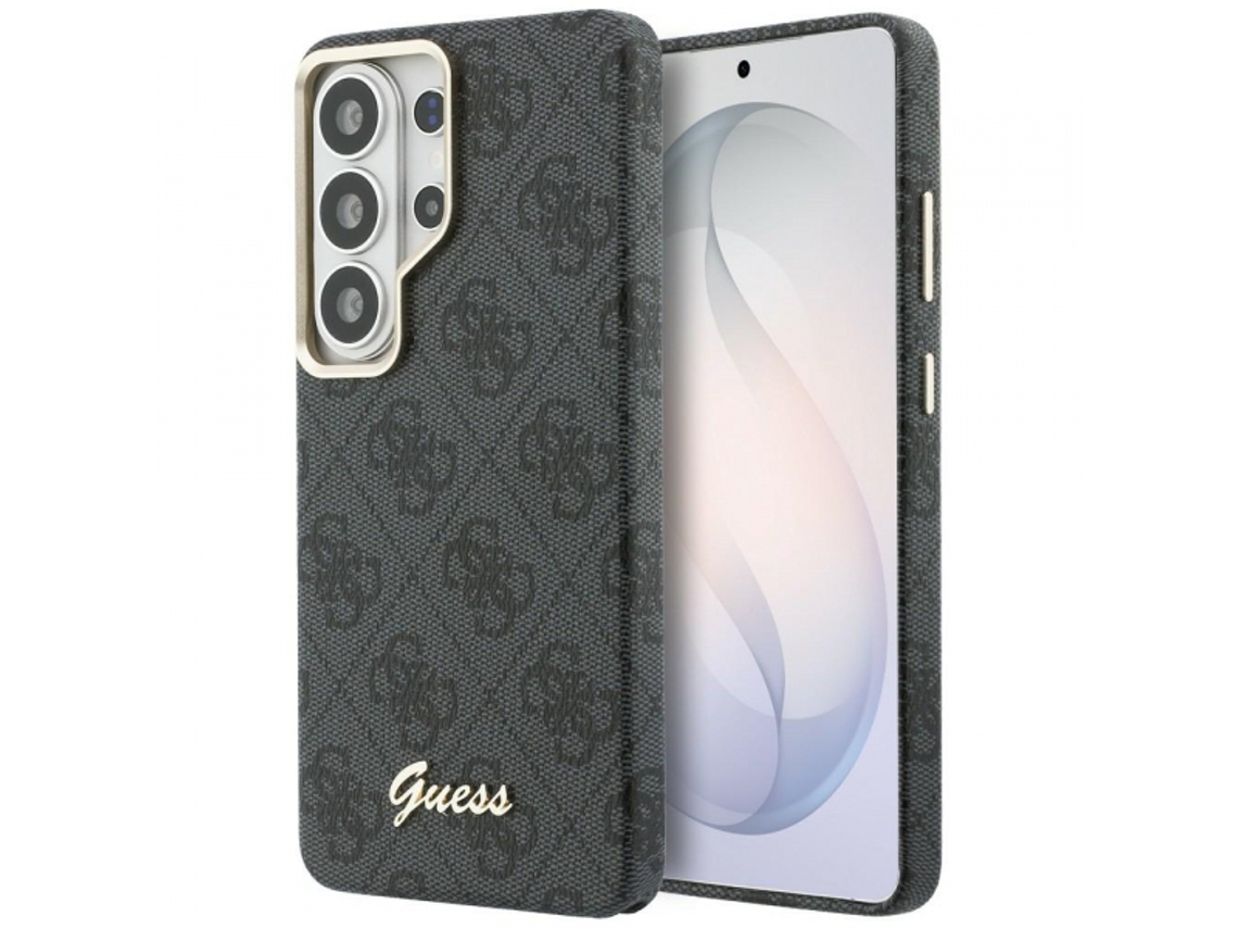 Capa Guess Script Para Samsung Galaxy S26 Ultra Magsafe Com Design Elegante