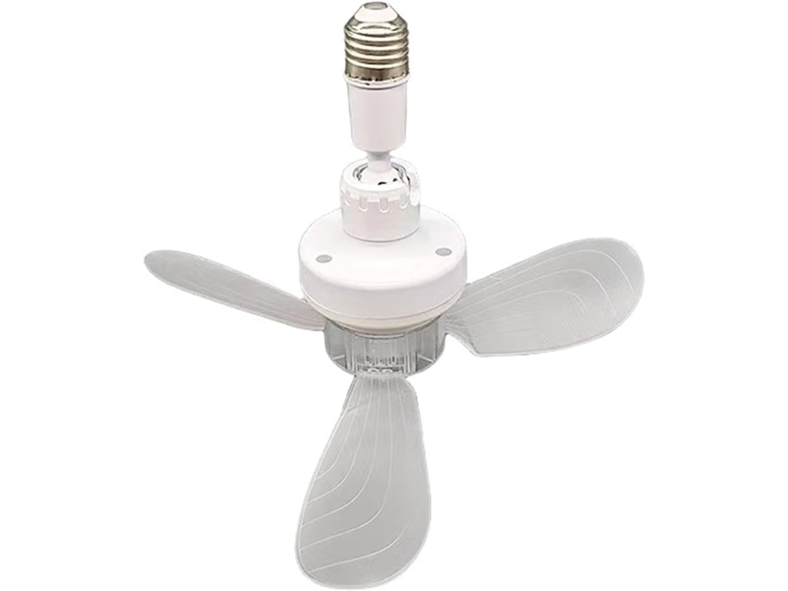 Ventilador De Teto Com Soquete Rosca E27, Ac85-265v, Ângulos