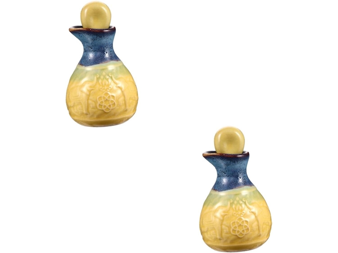Conjunto De 2 Mini Frascos Dispensadores Para Aromaterapia, Vinagre E Loção
