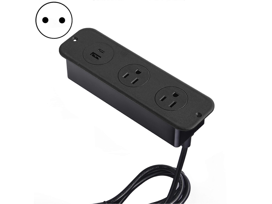 Extensão Elétrica Com Múltiplas Tomadas Para Ligar Todos Os Seus Dispositivos Com Segurança. Olysi Shop
