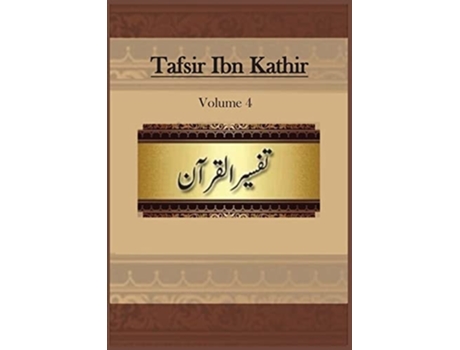 Livro Tafsir Ibn Kathir Volume 4 De Ibn Kathir (inglês)