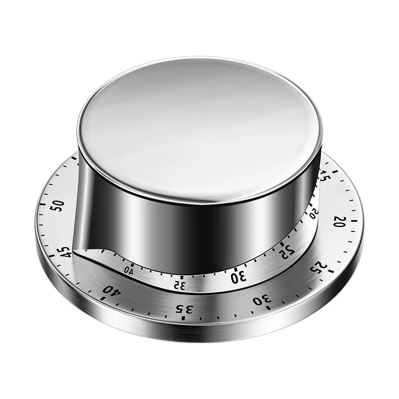 Temporizador Mecânico De Cozinha, Base Magnética, Para Cozinhar, Assar E Controlar O Tempo Em Tarefas Domésticas