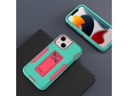 Capa Traseira Híbrida À Prova De Impactos Com Suporte Integrado Para Iphone 13 Mini De 5,4 Polegadas