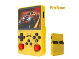 Console Portátil Retrô R36s, Tela Ips de 3,5 Polegadas, 64gb AQUAFORGE