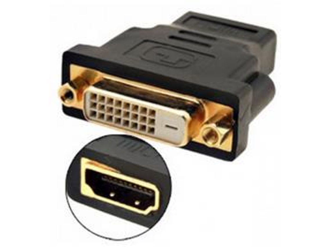 Adaptador HDMI TECHLY (DVI-D - HDMI - Preto)