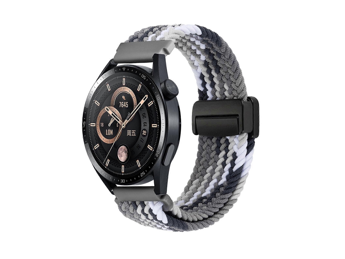 Pulseira De Relógio Em Nylon Trançado Com Fecho Magnético