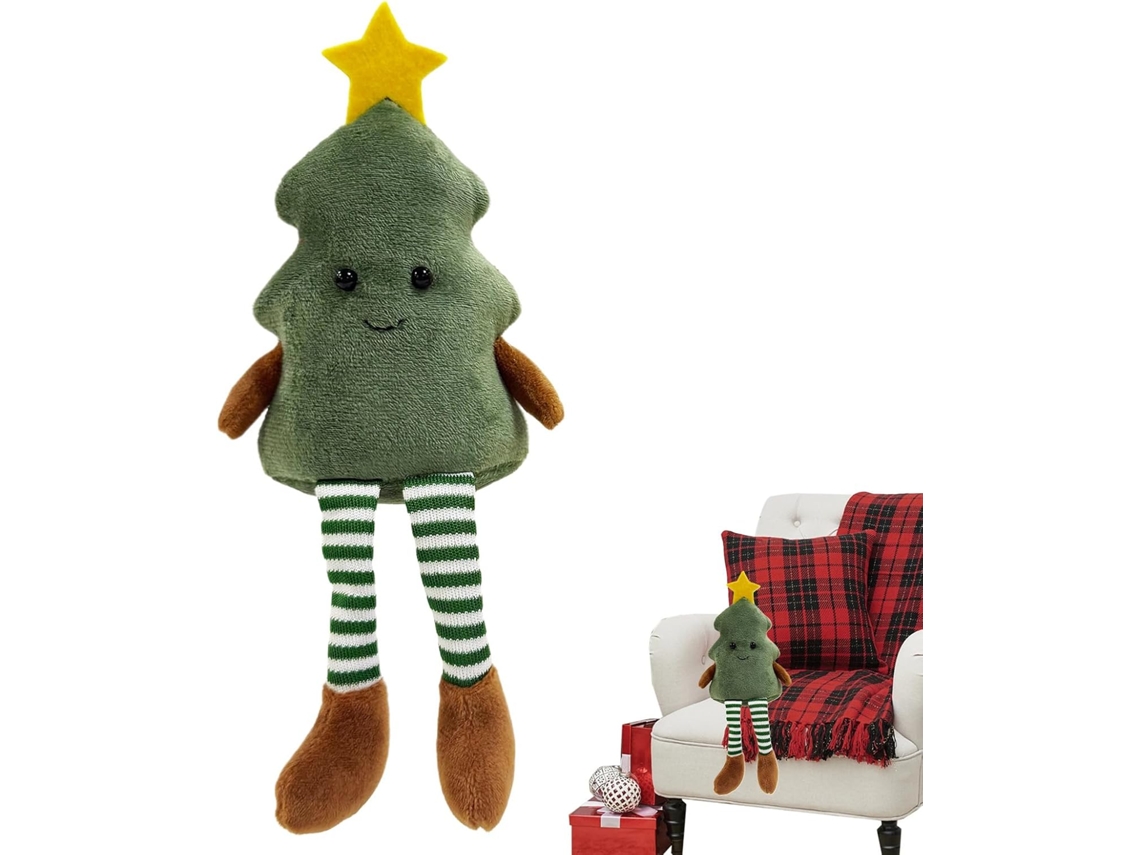 Almofada De Natal Em Formato De Estrela De Pelúcia, Para Sofá, Cama E Quarto