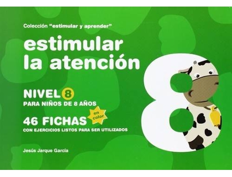Livro Estimular La Atencion Nº8 de Jesus Jarque Garcia
