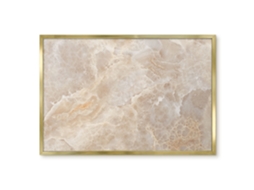 Magnetic Glass Board Black Marble For The Hall Espelharte (60x40 Cm)