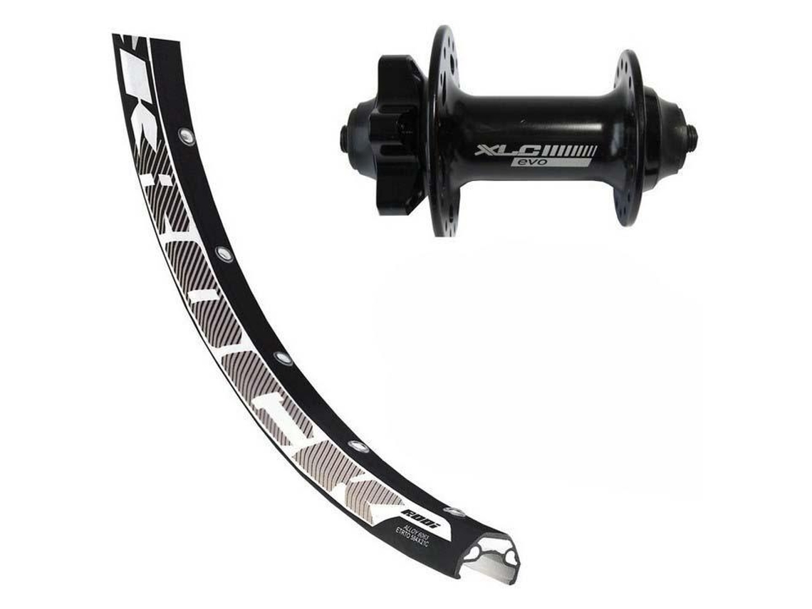 Xlc 26x1.9 Rodi Black Rock Disc And Rw Disc 6 Holes