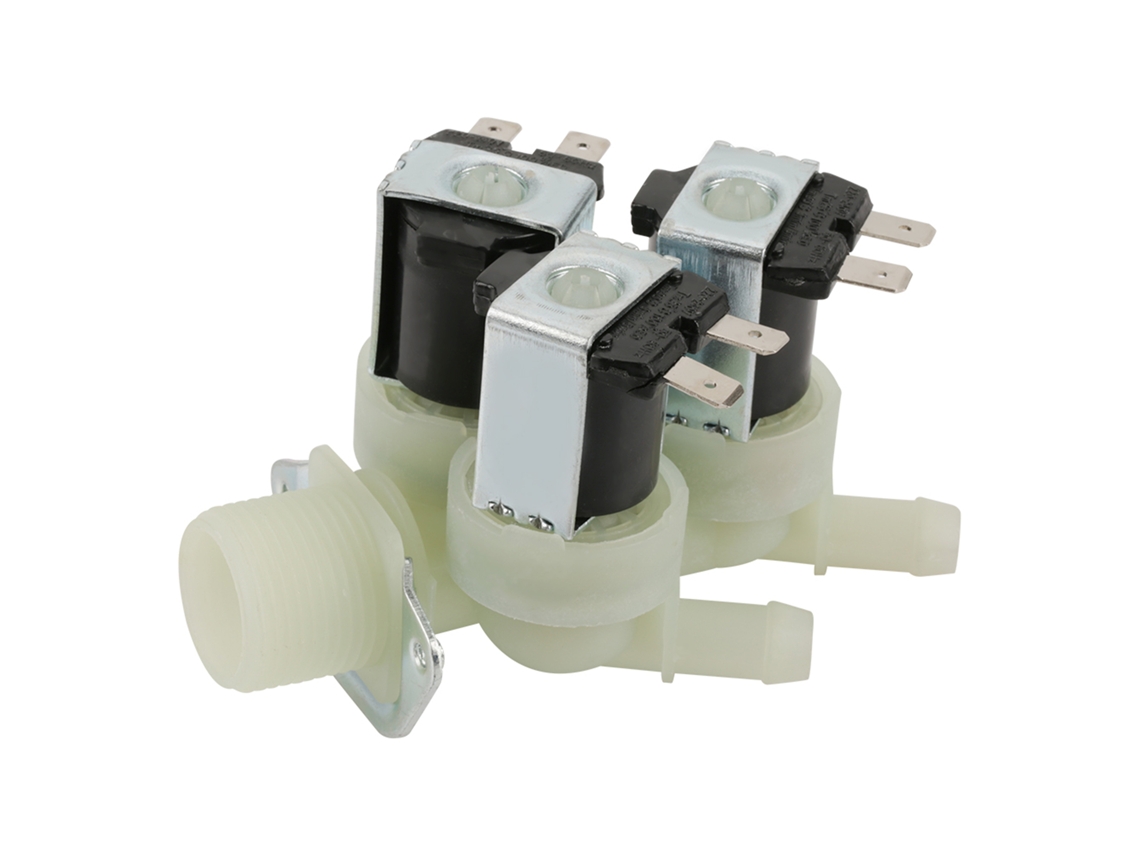 Válvula Solenoide Elétrica Normalmente Fechada 3 Vias Ac 220v G3/4 Alta Qualidade