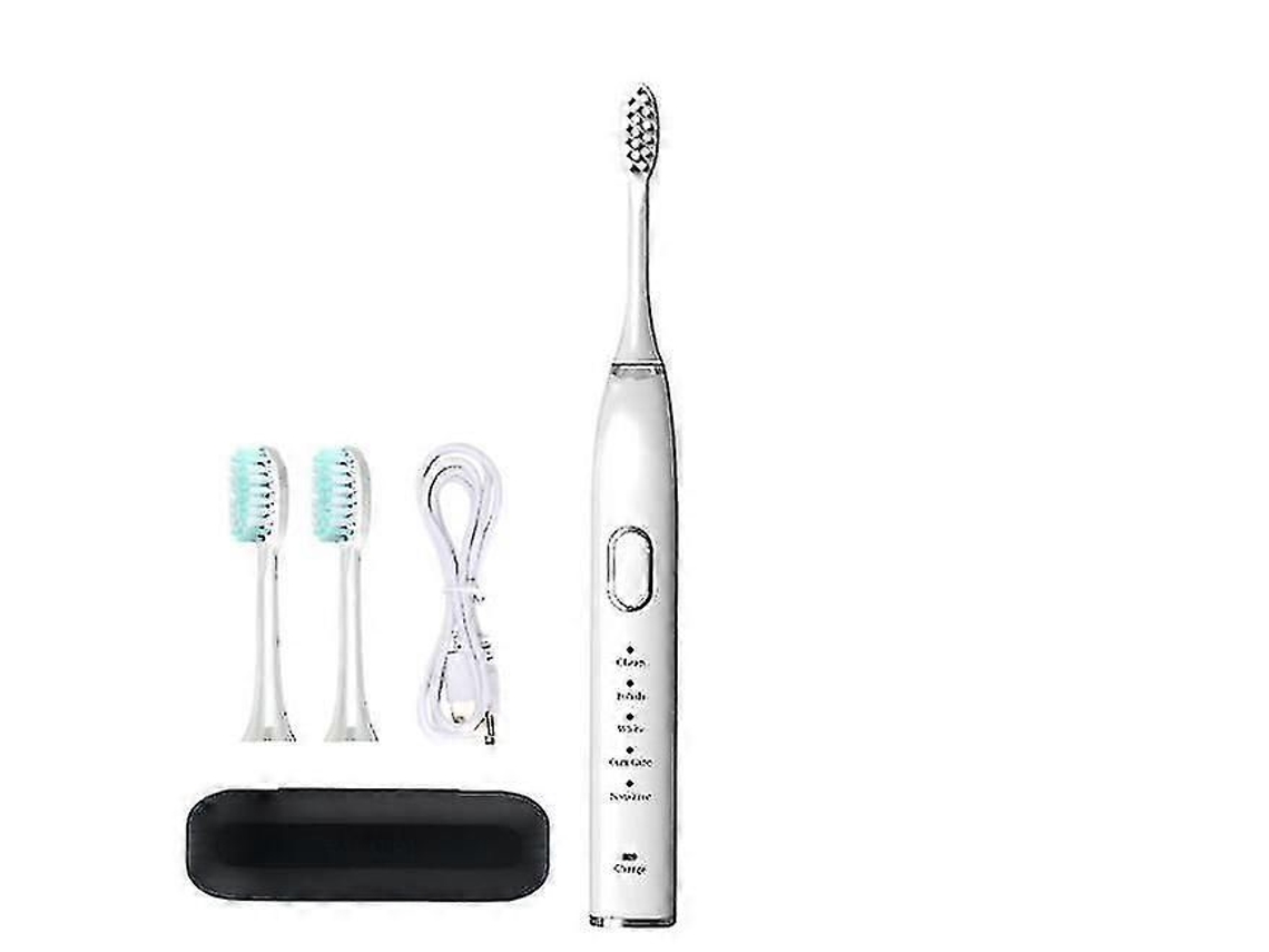 Escova De Dentes Elétrica Elétrica Com 3 Cabeças De Escova