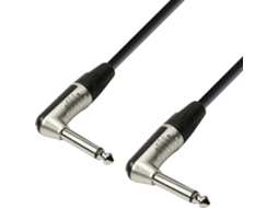 Cabo de Áudio ADAM HALL (Jack 6.3mm - 60 cm - Preto)