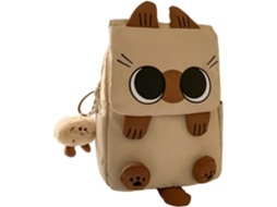 Mochila Fofa Com Estampa De Desenho Animado, Gatinho Siamês E Pingente Estiloso Kawaii, Y2k, Grande,