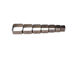 7pcs Moldes De Corte Quadrado Para Couro 20-50mm Ferramentas De Artesanato Diy Punção Cuchilo Modelo