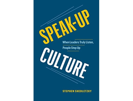 Livro SpeakUp Culture de Stephen Shedletzky (Inglês)