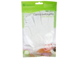 Conjunto de 2 Luvas Esfoliantes Cor: Branca ESTIPHARM