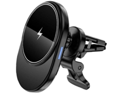Carregador Carro Sem Rápido Sensor Uso YIZHOOD Preto