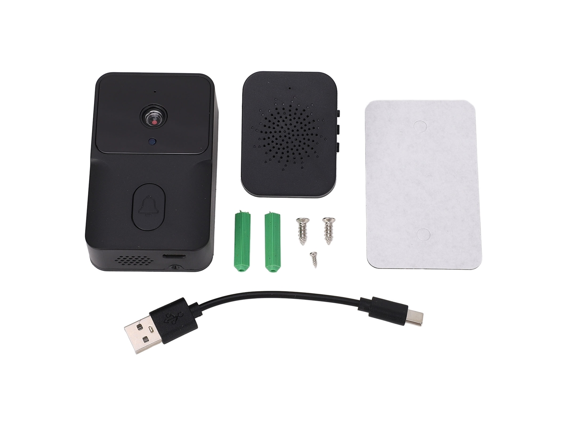 Campainha De Vídeo Sem Fio (tuya Wifi Intercom De Áudio Bidirecional)
