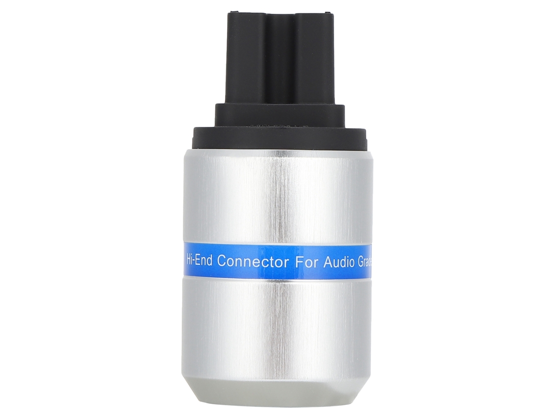 Conector de alimentação mono de cobre puro F106 para áudio de alta fidelidade, certificações CE/ROHS/PSE | S/MARCA