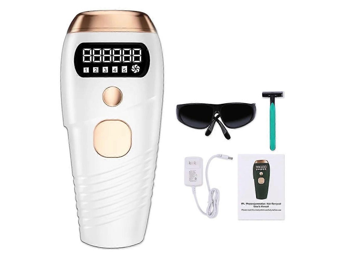Depilador A Laser Ipl Permanente 990000 Flash, Indolor, Para Remoção De Pelos, Ideal Para Homens E Mulheres, Para O Corpo Todo E Área Do Biquíni.