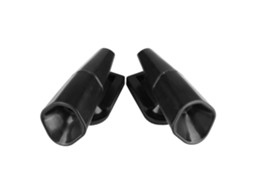 2pcs Repelente De Animais Ultrassônico Com Energia Eólica Para Automóveis E Alerta Preto Other