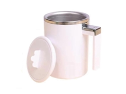 Caneca Magnética Automática de 350ml com Misturador, Modelo Recarregável, para Café com Misturador Elétrico e Função Giratória. TAISHENGDA