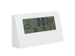 Reloj Despertador Eletrônico Led Transparente Con Calendario Perpetuo Y Temperaturas
