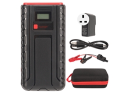 Iniciador De Carro Portátil 12v 3000a 30000mah Com Luz Led