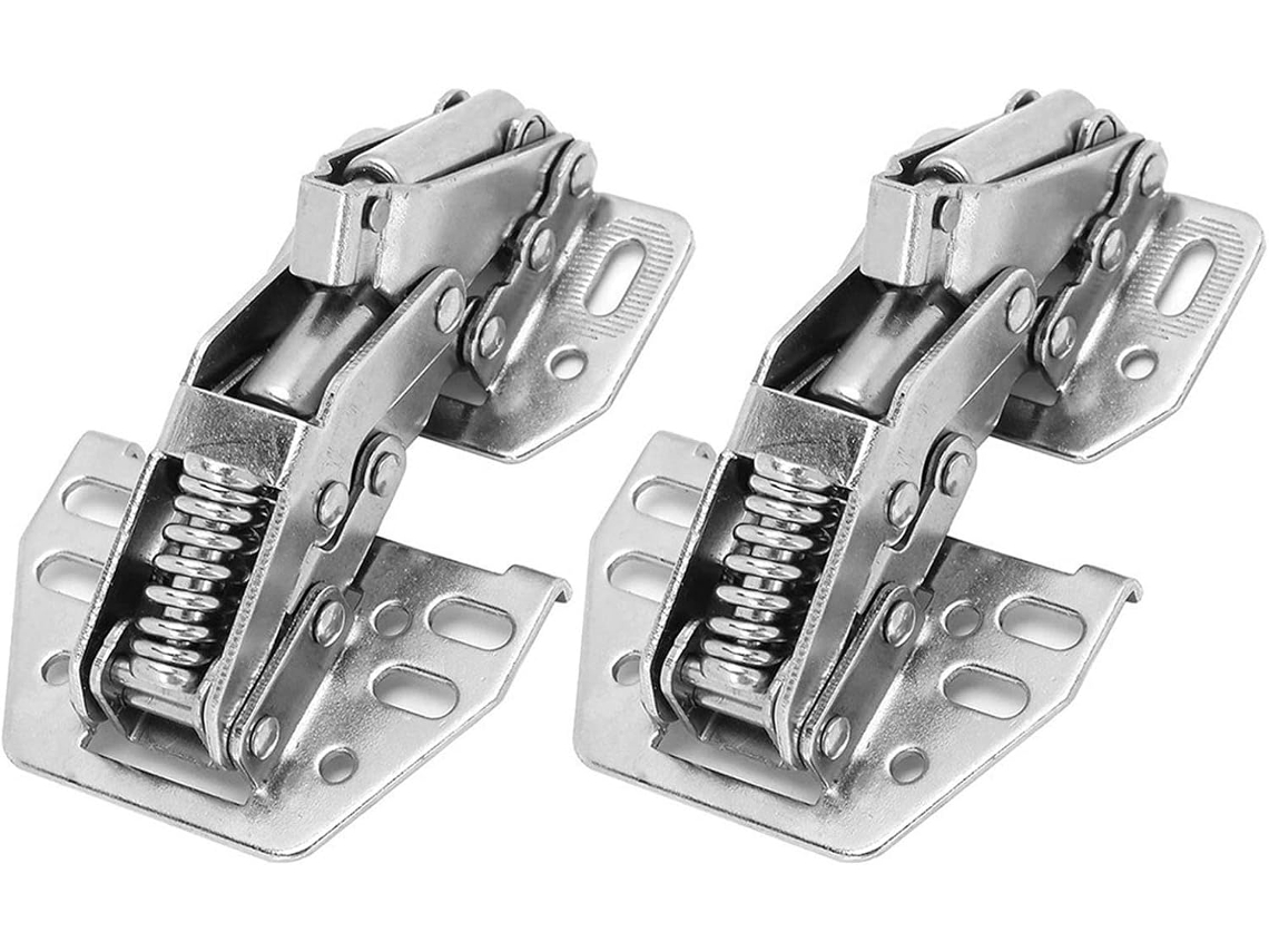 Conjunto De 2 Dobradiças Hidráulicas Para Portas Armário, Com Ângulo