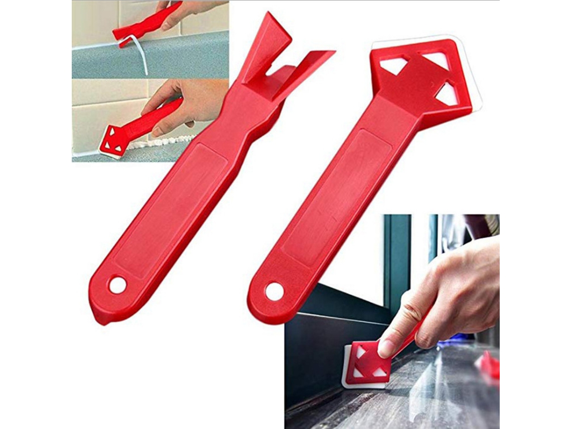 2 Rolos de Fita de Vedação e 2 Ferramentas para Juntas, Fita para Banheira, Fita Autoadesiva para Cozinha AQUAFORGE