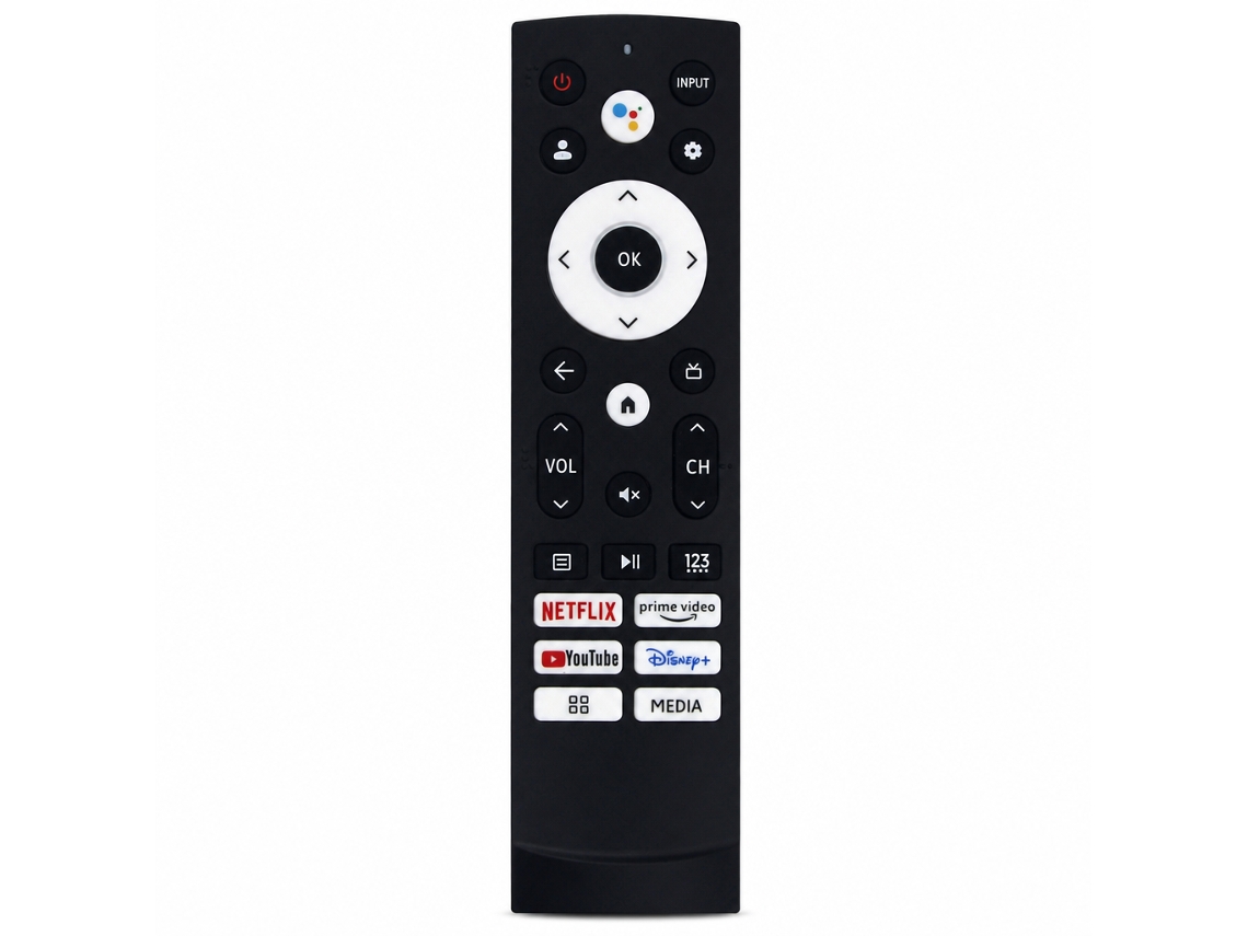 Comando À Distância Para Tv Compatível Com Hisense Erf3s90h, Sem Voz E Sem Configuração_zhd