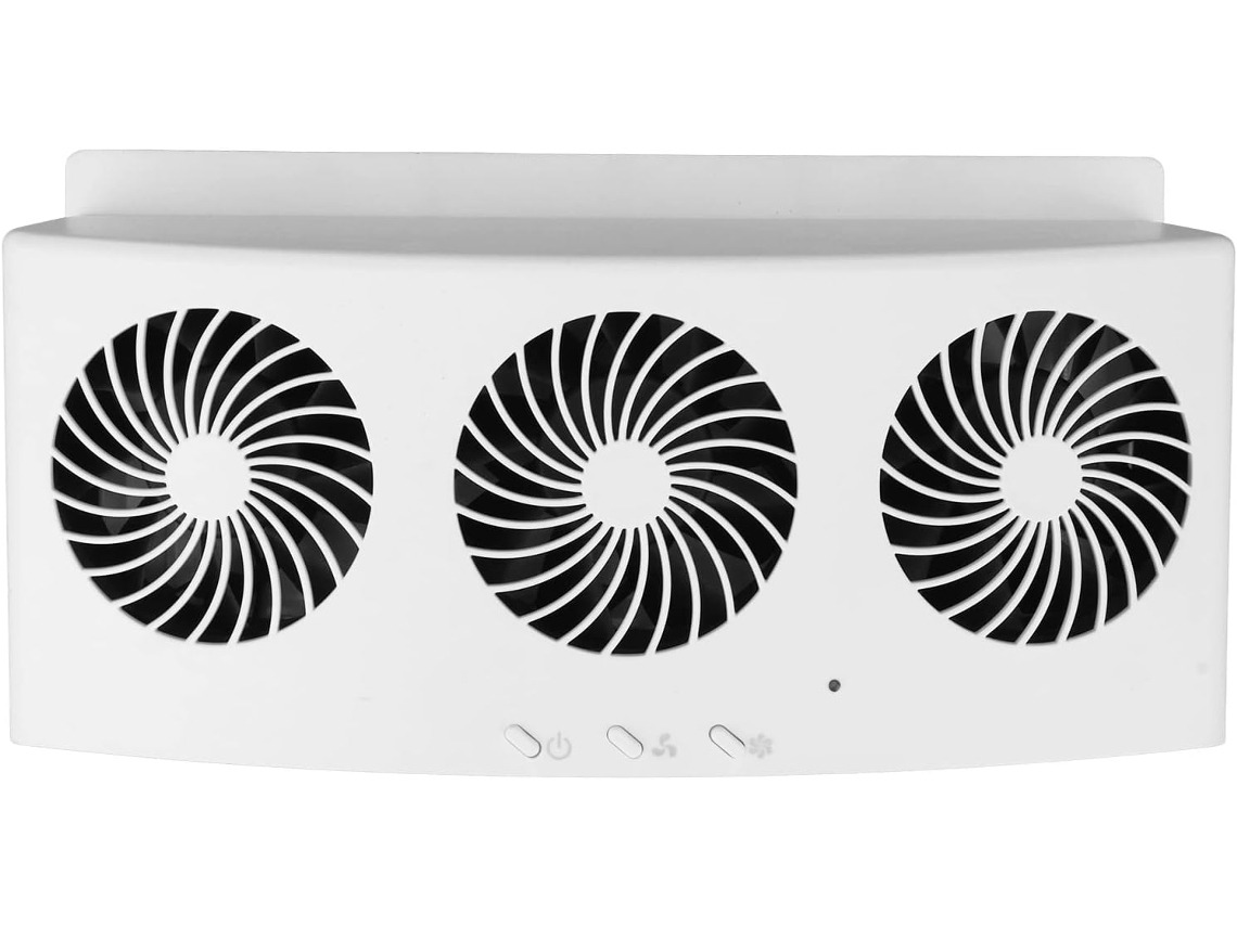 Ventilador De Exaustão Para Carro Alimentado Por Usb, 4000rpm, 3 Ventiladores, Forte Sucção, Baixo Ruído, 2 Configurações