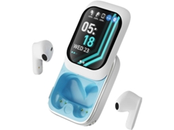 Fones De Ouvido Sem Fio Com Tela Deslizante E Cancelamento Ruído