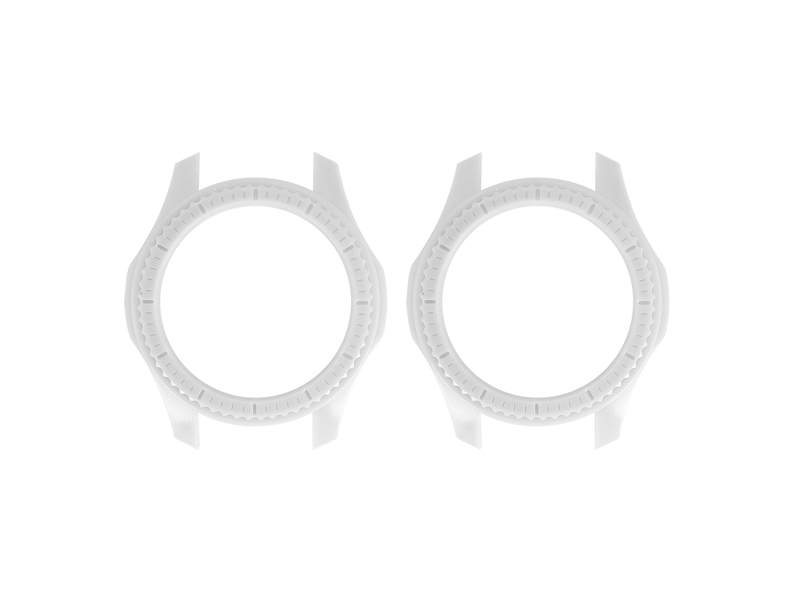 Capa De Proteção Branco Para Galaxy Watch S4/s3
