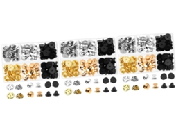 Conjunto De 3 Broches Decorativos Para Uso Diário, Com Presilha