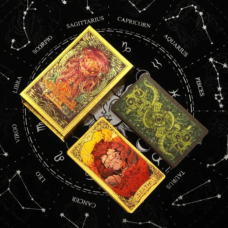 Cartas De Tarô De 7x12cm, Em Inglês, À Prova D'água, Jogo De Tabuleiro Interativo Para Meninas.