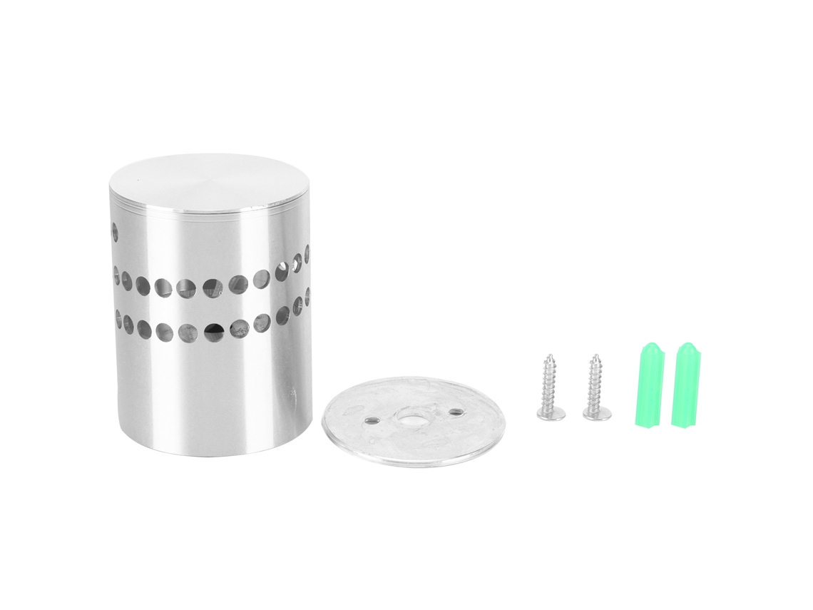 Lâmpada de Parede Led 3w Spiral Decorativa Branco Quente para Ktv Hotel (85x265v)