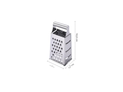 Ralador de Cozinha Multifuncional de Aço Inoxidável com Quatro Lâminas, Utensílio Manual MDUG (15 Cm)
